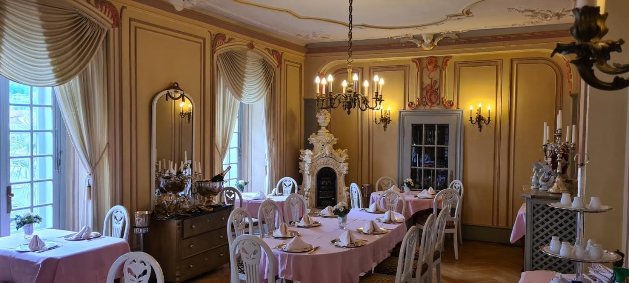 באד קארלסהפן Historisches Hotel Zum Schwan מראה חיצוני תמונה
